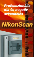 NikonScan - dia és negatív szkennelés